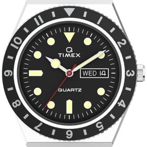 Timex TW2V32000 Q Svart/Gummi Ø38 mm