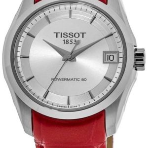 Tissot Damklocka T035.207.16.031.01 T-Trend Silverfärgad/Läder Ø32