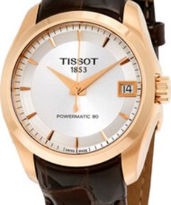 Tissot Damklocka T035.207.36.031.00 T-Trend Silverfärgad/Läder Ø32