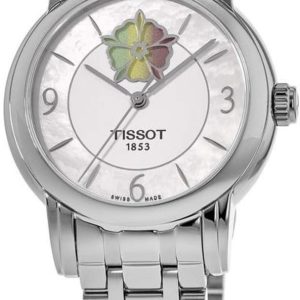 Tissot Damklocka T050.207.11.117.05 T-Lady Vit/Stål Ø35 mm