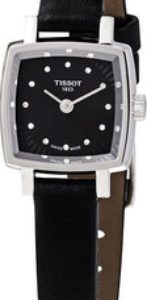 Tissot Damklocka T058.109.16.056.00 T-Lady Svart/Läder