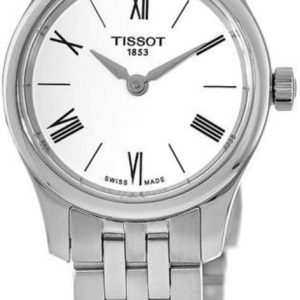 Tissot Damklocka T063.009.11.018.00 Tradition Vit/Stål Ø25 mm