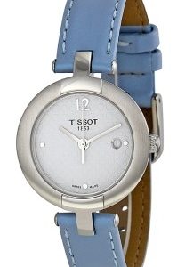 Tissot Damklocka T084.210.16.017.02 T-Trend Vit/Läder Ø28 mm