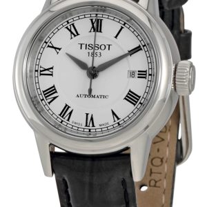 Tissot Damklocka T085.207.16.013.00 T-Classic Vit/Läder Ø29.5 mm