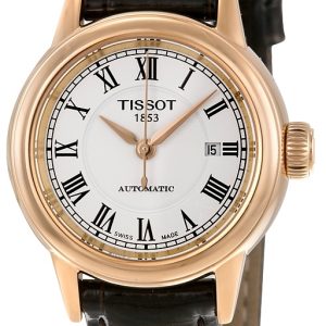 Tissot Damklocka T085.207.36.013.00 T-Classic Vit/Läder Ø29.5 mm