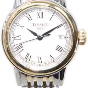 Tissot Damklocka T085.210.22.013.00 T-Classic Vit/Gulguldtonat stål