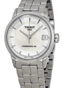 Tissot Damklocka T086.207.11.111.00 Luxury Vit/Stål Ø33 mm