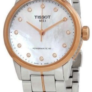 Tissot Damklocka T086.207.22.116.00 Luxury Vit/Roséguldstonat stål