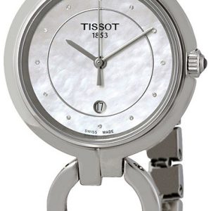 Tissot Damklocka T094.210.11.116.00 T-Lady Vit/Stål Ø26 mm