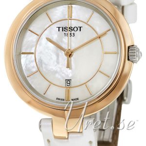 Tissot Damklocka T094.210.26.111.01 Vit/Läder Ø26 mm