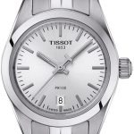 tissot damklocka t101.010.11.031.00 pr 100 silverfärgad/stål ø25 mm