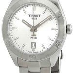 tissot damklocka t101.910.11.031.00 pr 100 silverfärgad/stål ø36 mm