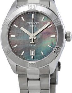 Tissot Damklocka T101.910.11.121.00 Pr 100 Blå/Stål Ø36 mm