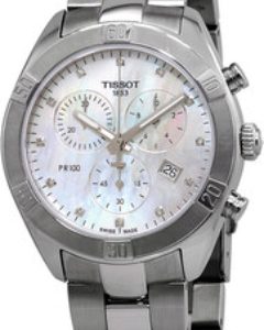 Tissot Damklocka T101.917.11.116.00 Pr 100 Vit/Stål Ø38 mm