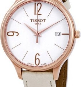 Tissot Damklocka T103.210.36.017.00 T-Lady Vit/Läder Ø38 mm