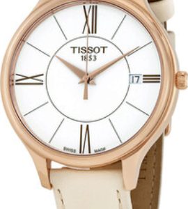 Tissot Damklocka T103.210.36.018.00 T-Lady Vit/Läder Ø38 mm