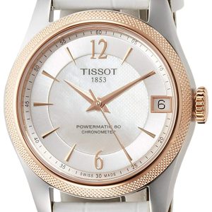 Tissot Damklocka T108.208.26.117.00 T-Classic Silverfärgad/Läder