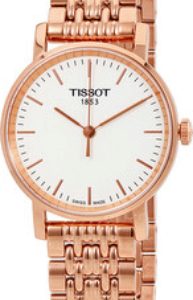 Tissot Damklocka T109.210.33.031.00 T-Classic Vit/Roséguldstonat