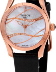 Tissot Damklocka T112.210.36.111.00 T-Wave Vit/Läder Ø30 mm