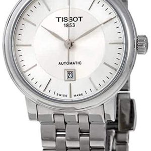 Tissot Damklocka T122.207.11.031.00 Carson Silverfärgad/Stål Ø30 mm