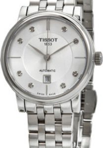 Tissot Damklocka T122.207.11.036.00 Carson Silverfärgad/Stål Ø30 mm