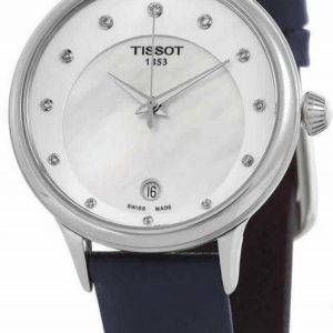 Tissot Damklocka T133.210.16.116.00 T-Lady Vit/Läder Ø33.17 mm