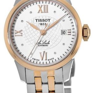 Tissot Damklocka T41.2.183.16 Le Locle Silverfärgad/Roséguldstonat