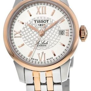 Tissot Damklocka T41.2.183.33 Le Locle Silverfärgad/Roséguldstonat