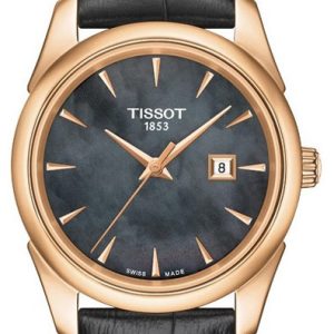 Tissot Damklocka T920.210.76.121.00 Vintage Quartz Lady Svart/Läder