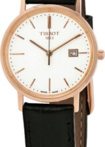 Tissot Damklocka T922.210.76.011.00 Goldrun Silverfärgad/Läder Ø39