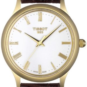 Tissot Damklocka T926.210.16.013.00 T-Gold Vit/Läder Ø32 mm