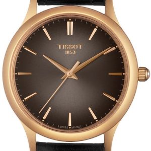 Tissot Damklocka T926.210.76.061.00 T-Gold Grå/Läder Ø32 mm