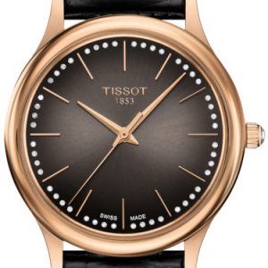 Tissot Damklocka T926.210.76.291.00 T-Gold Grå/Läder Ø31.8 mm