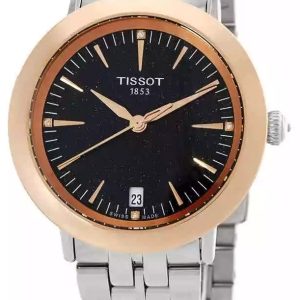 Tissot Damklocka T929.210.41.046.00 T-Gold Blå/Stål Ø33 mm