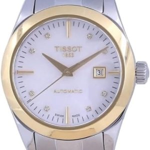 Tissot Damklocka T930.007.41.116.00 T-Gold Vit/Stål Ø29 mm