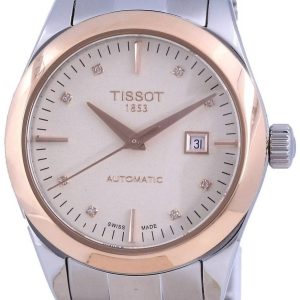 Tissot Damklocka T930.007.41.266.00 T-Gold Beige/Stål Ø29 mm