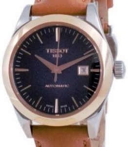 Tissot Damklocka T930.007.46.041.00 T-Gold Blå/Läder Ø29 mm