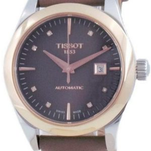 Tissot Damklocka T930.007.46.296.00 T-Gold Brun/Läder Ø29 mm