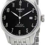 tissot herrklocka t006.407.11.052.00 le locle svart/stål ø39.3 mm