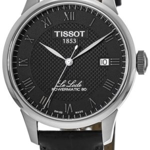 Tissot Herrklocka T006.407.16.053.00 Le Locle Svart/Läder Ø39.3 mm