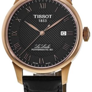 Tissot Herrklocka T006.407.36.053.00 Le Locle Svart/Läder Ø39.3 mm