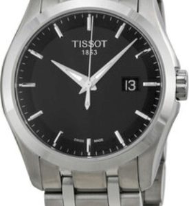 Tissot Herrklocka T035.410.11.051.00 Quickster Svart/Stål Ø39 mm