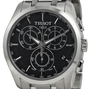 Tissot Herrklocka T035.617.11.051.00 Couturier Svart/Stål Ø41 mm