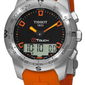 Tissot Herrklocka T047.420.17.051.01 Svart/Gummi Ø43 mm