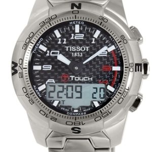 Tissot Herrklocka T047.420.44.207.00 T-Touch II Svart/Titan Ø43.3 mm