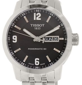 Tissot Herrklocka T055.430.11.057.00 T-PRC 200 Svart/Stål Ø39 mm