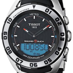 Tissot Herrklocka T056.420.27.051.01 Svart/Gummi Ø45.1 mm