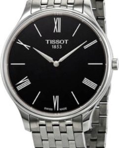 Tissot Herrklocka T063.409.11.058.00 Tradition Svart/Stål Ø39 mm