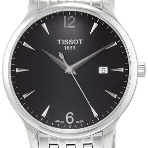 Tissot Herrklocka T063.610.11.057.00 Tradition Svart/Stål Ø42 mm