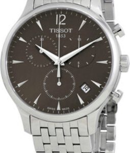 Tissot Herrklocka T063.617.11.067.00 Tradition Grå/Stål Ø42 mm